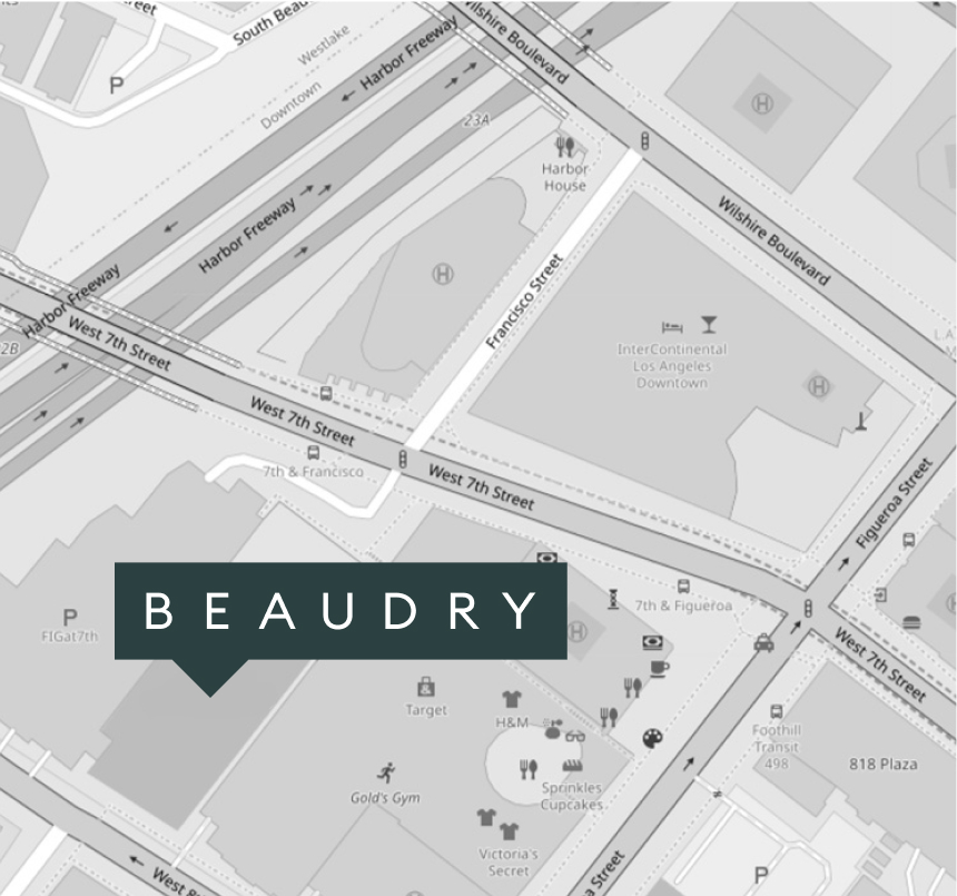 Beaudry map
